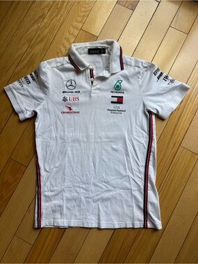 Mercedes AMG Petronas Racing Polo Shirt .